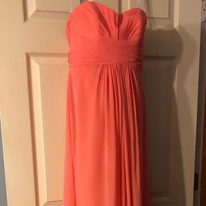 David’s Bridal bridesmaid dress